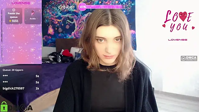 Snapshot of CherryBloom777 chatting on 02.15.25 CherryBloom777 online show from 02.15.25