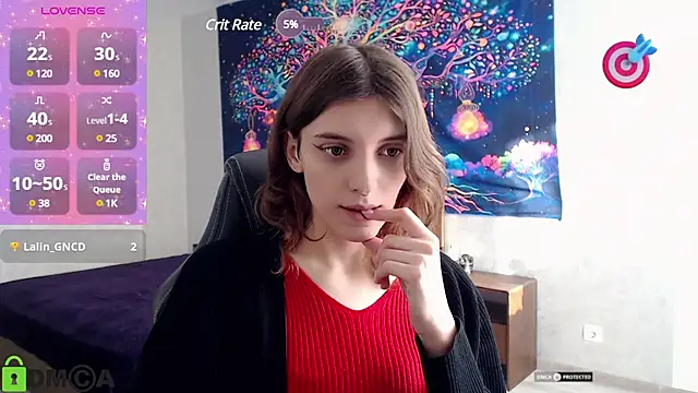 Snapshot of CherryBloom777 chatting on 02.18.25 CherryBloom777 online show from 02.18.25