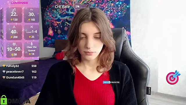 Snapshot of CherryBloom777 chatting on 02.18.25 CherryBloom777 online show from 02.18.25