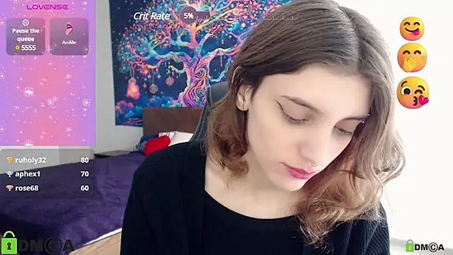 Snapshot of CherryBloom777 chatting on 02.19.25 CherryBloom777 online show from 02.19.25