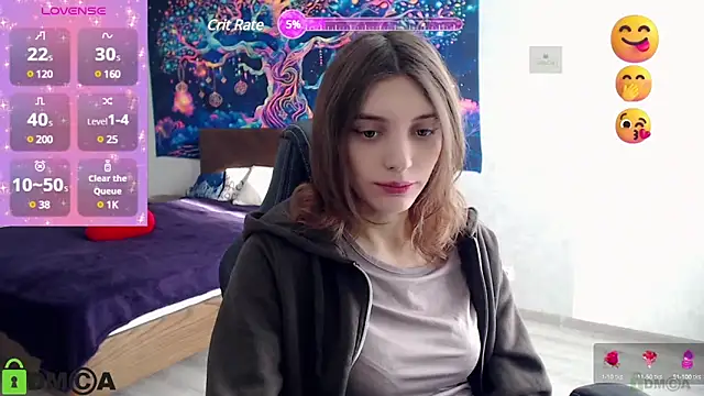 Snapshot of CherryBloom777 chatting on 02.22.25 CherryBloom777 online show from 02.22.25