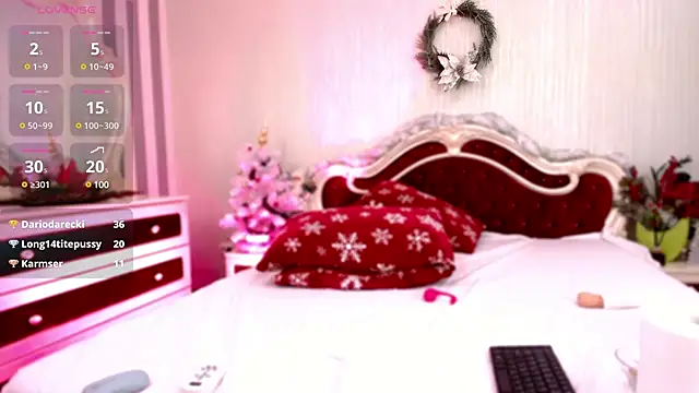 Snapshot of StacyLight chatting on 01.02.25 StacyLight online show from 01.02.25