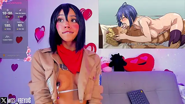 Snapshot of Miss_freydis chatting on 02.16.25 Miss freydis online show from 02.16.25