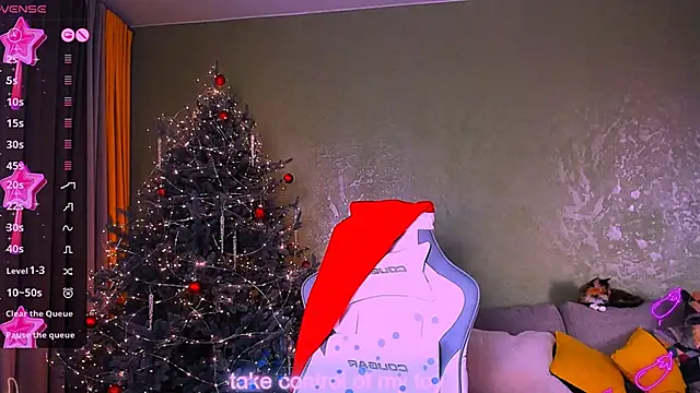 Snapshot of ReggieMeow chatting on 12.24.24 ReggieMeow online show from 12.24.24