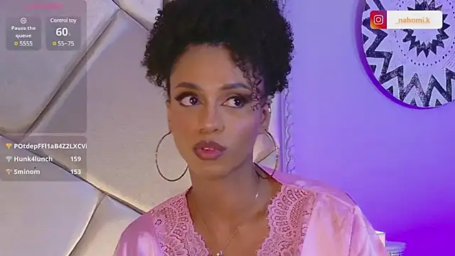 Nahomi King online show from 02.13.25
