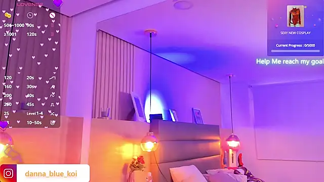 blue koi online show from 01.11.25