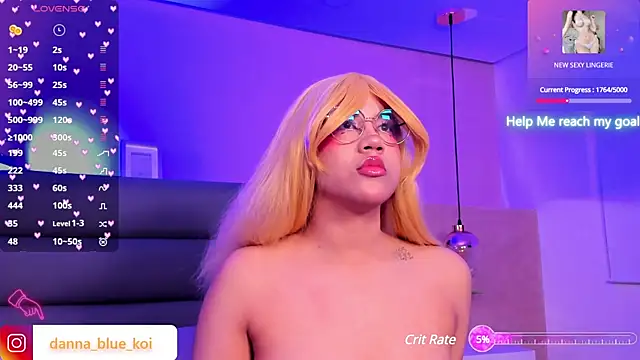 blue koi online show from 01.20.25