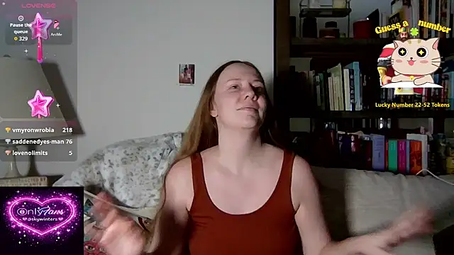 Snapshot of skywinters chatting on 02.22.26 skywinters online show from 02.22.26