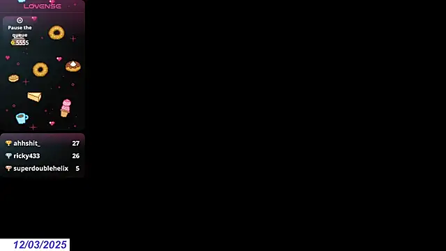 Victtoria Parker online show from 03.12.25