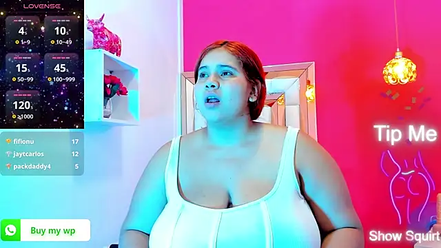 Alanna hot3 online show from 02.04.25