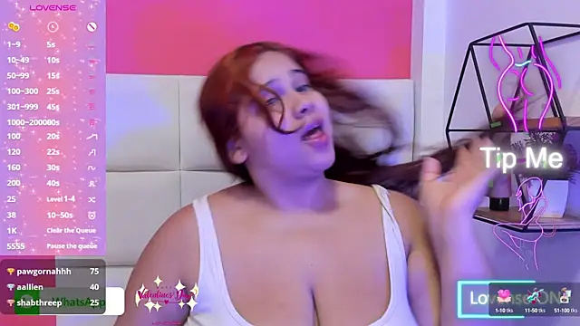 Alanna hot3 online show from 02.15.25