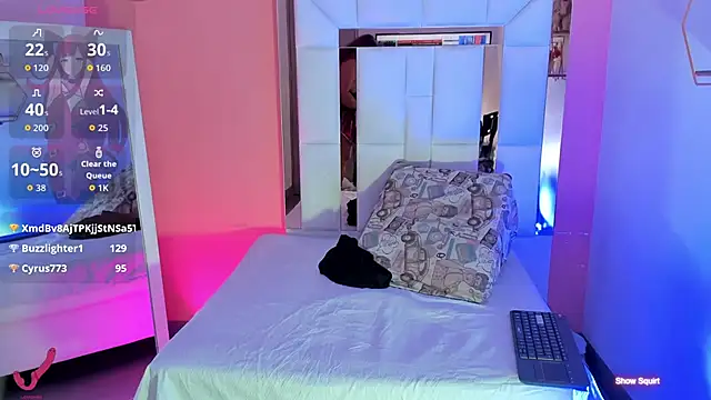 Alanna hot3 online show from 11.26.25