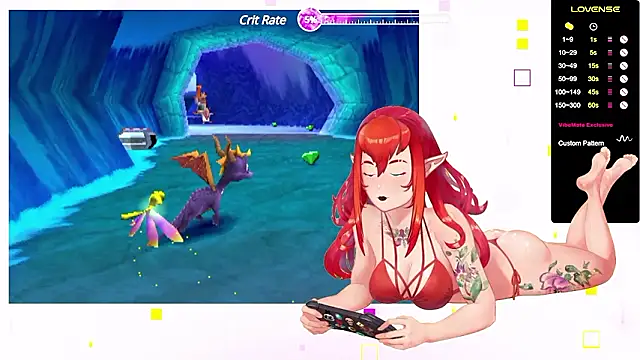 Snapshot of NikkoTyan chatting on 12.04.24 NikkoTyan online show from 12.04.24