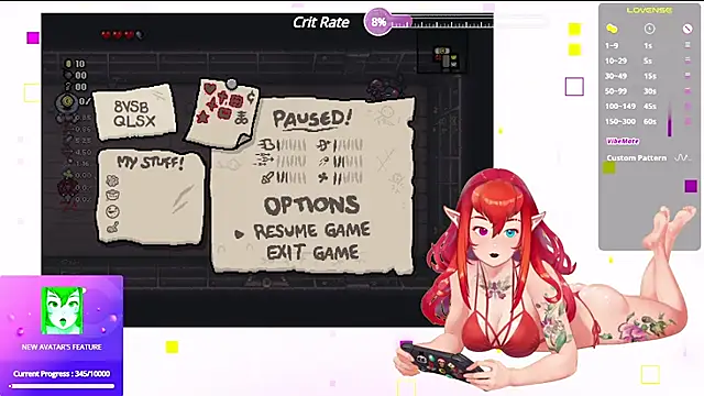 Snapshot of NikkoTyan chatting on 01.10.25 NikkoTyan online show from 01.10.25