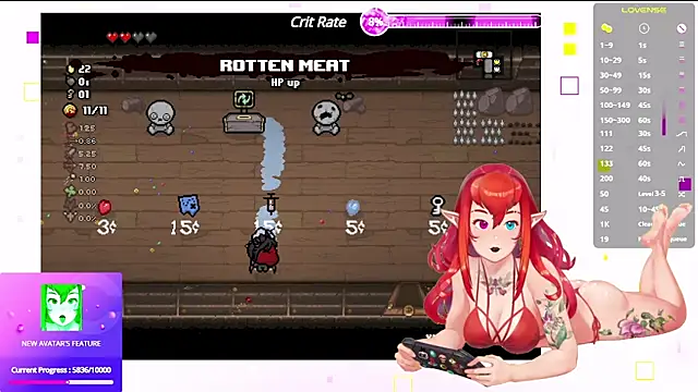 Snapshot of NikkoTyan chatting on 01.12.25 NikkoTyan online show from 01.12.25