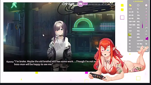 Snapshot of NikkoTyan chatting on 03.09.25 NikkoTyan online show from 03.09.25