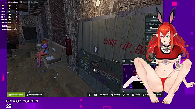 Snapshot of NikkoTyan chatting on 10.20.25 NikkoTyan online show from 10.20.25