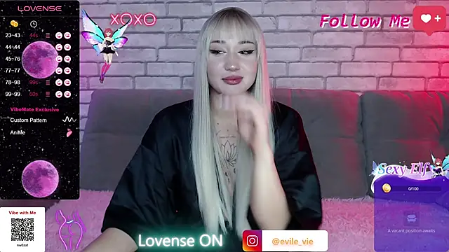 Eva Evile online show from 12.14.24