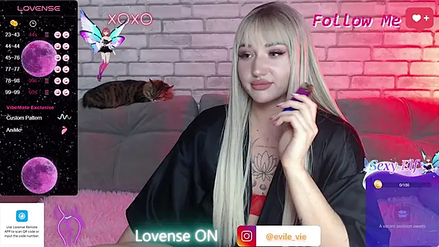 Eva Evile online show from 02.08.25