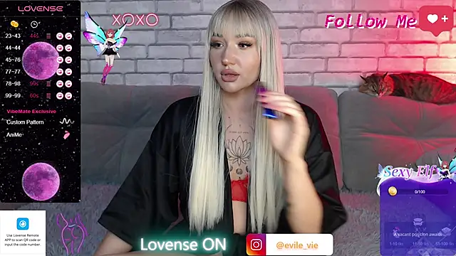 Eva Evile online show from 03.02.25