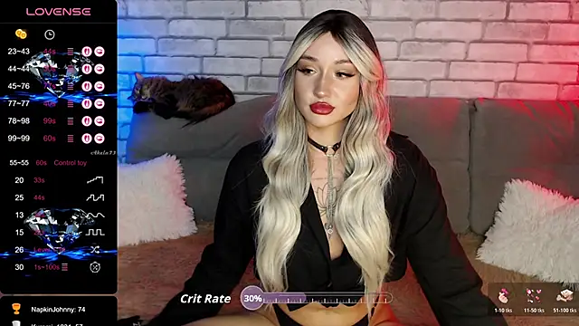 Snapshot of Eva_Evile chatting on 03.07.26 Eva Evile online show from 03.07.26