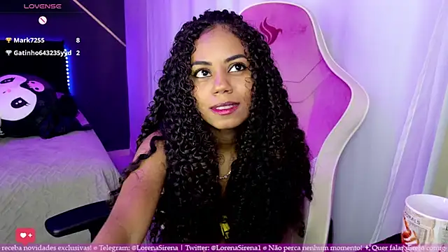 LorenaSirena online show from 12.14.25