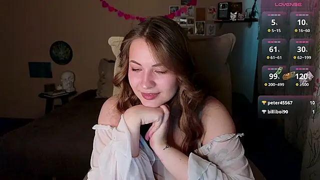 Snapshot of LisaCase chatting on 03.29.26 LisaCase online show from 03.29.26