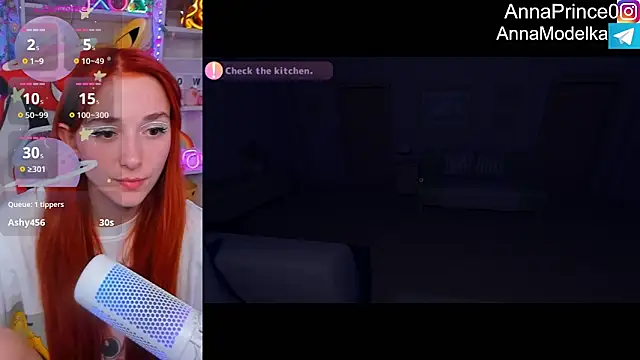 Anna Prince online show from 02.23.25