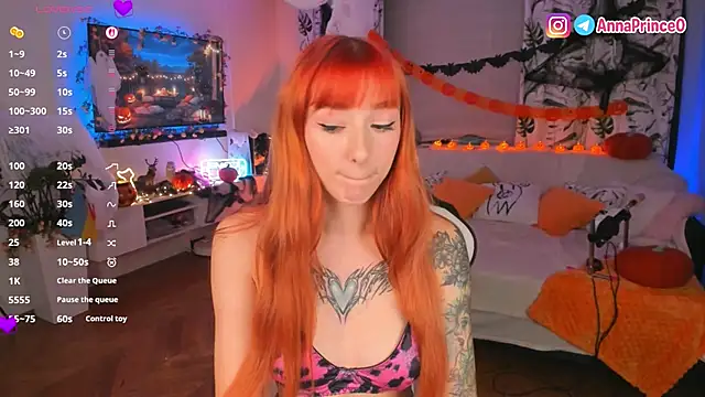 Anna Prince online show from 10.13.25