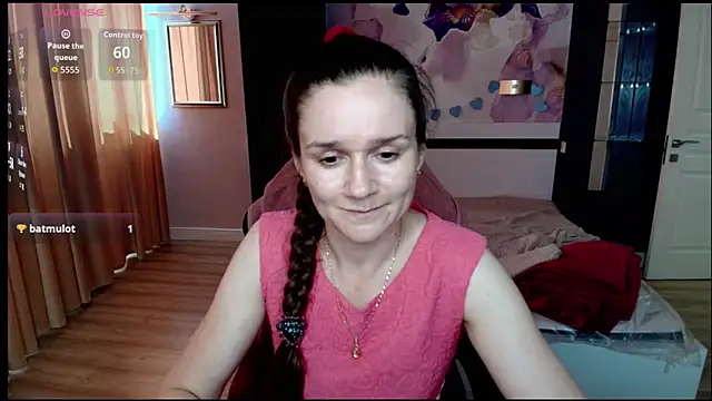 Snapshot of AriaGray chatting on 07.01.26 AriaGray online show from 07.01.26