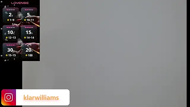 Snapshot of klarwillians chatting on 01.17.25 klarwillians online show from 01.17.25