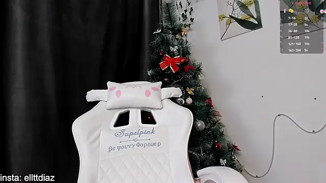 Snapshot of elliediaz chatting on 12.20.24 elliediaz online show from 12.20.24