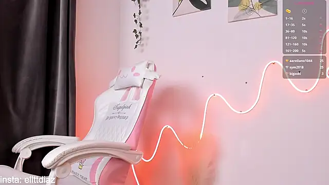 Snapshot of elliediaz chatting on 01.13.25 elliediaz online show from 01.13.25