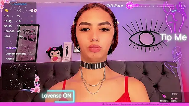 Snapshot of Babyenderlyn chatting on 11.03.25 Babyenderlyn online show from 11.03.25