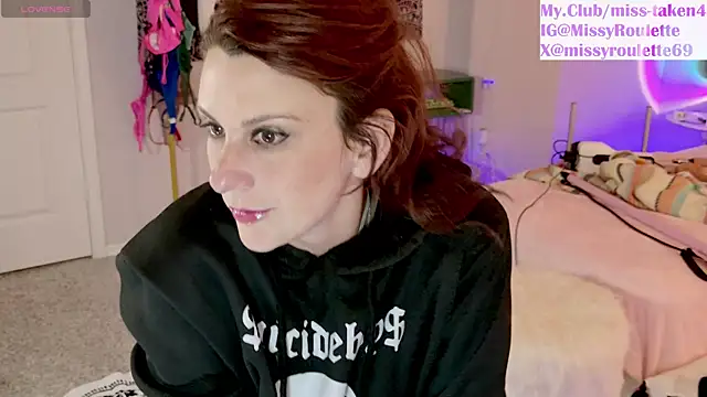 Snapshot of MissyRoulette chatting on 01.17.25 MissyRoulette online show from 01.17.25