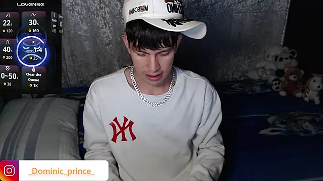 Snapshot of DominicPrince chatting on 02.22.26 DominicPrince online show from 02.22.26