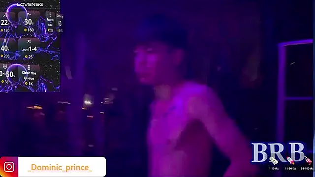 Snapshot of DominicPrince chatting on 03.14.26 DominicPrince online show from 03.14.26