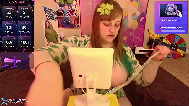 BabyZelda online show from 12.03.24