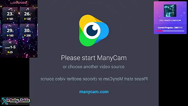 BabyZelda online show from 02.06.25