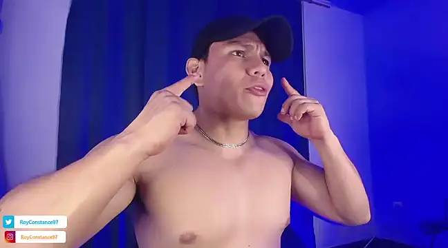 Snapshot of RoyConstance chatting on 01.24.25 RoyConstance online show from 01.24.25