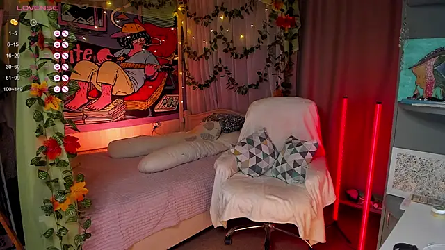 Snapshot of _Forest_Lina_ chatting on 12.04.24 Forest Lina online show from 12.04.24