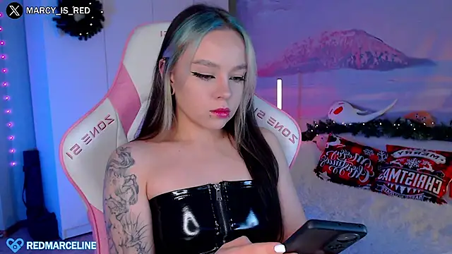 Snapshot of meowceline chatting on 12.22.24 meowceline online show from 12.22.24