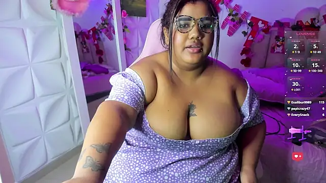 NaomiAsha online show from 02.19.25