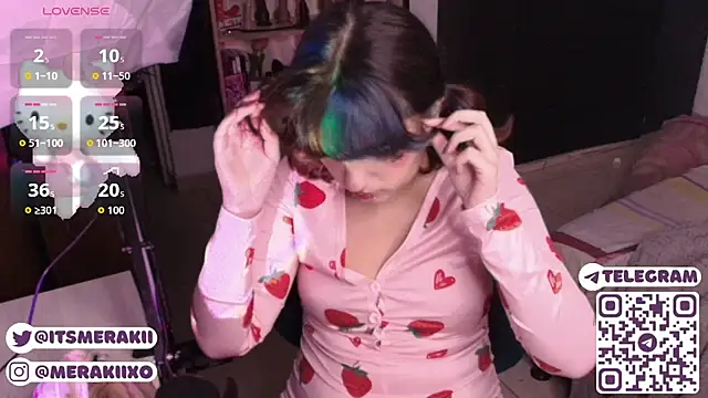 meraki fraise online show from 06.11.26