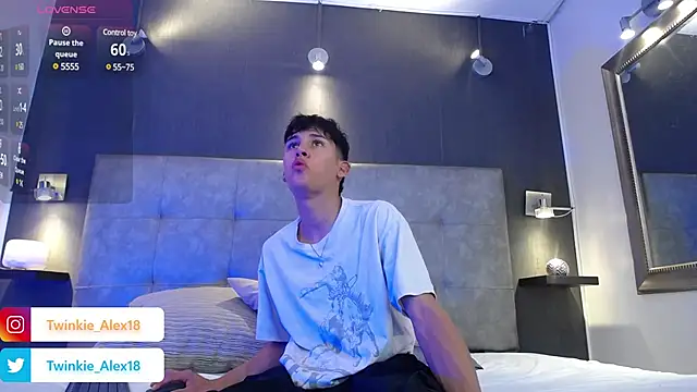 Twinkie-Alex18 online show from 02.19.25