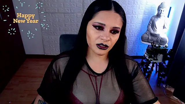 Snapshot of GODDESS_EVANS chatting on 12.31.24 GODDESS EVANS online show from 12.31.24