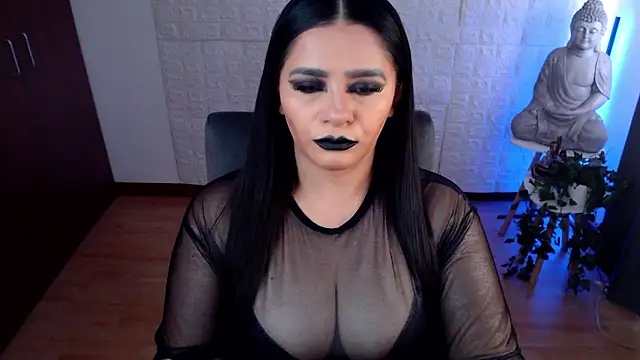 Snapshot of GODDESS_EVANS chatting on 01.22.25 GODDESS EVANS online show from 01.22.25