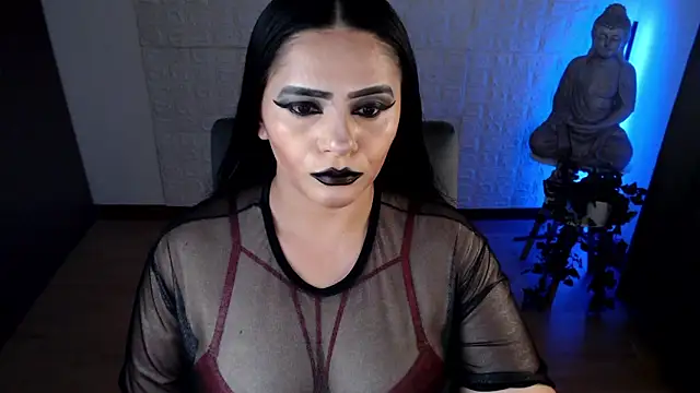 Snapshot of GODDESS_EVANS chatting on 02.14.25 GODDESS EVANS online show from 02.14.25