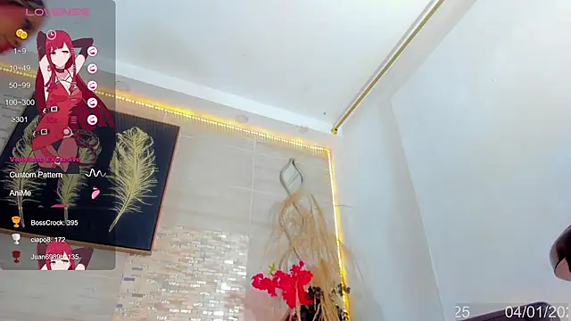 Snapshot of MystiqueTs chatting on 01.04.25 MystiqueTs online show from 01.04.25