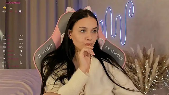 Snapshot of _Sweetie_ chatting on 02.22.25 Sweetie online show from 02.22.25